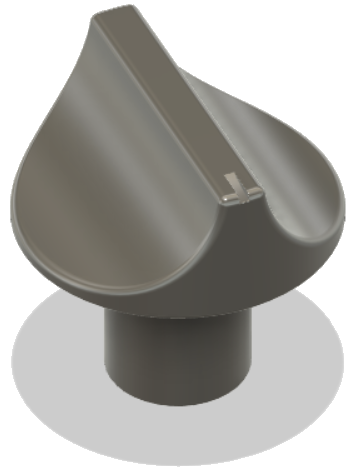 bouton de four